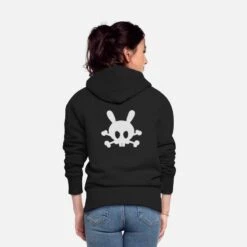 'Rabbitskull' Frauen Premium Kapuzenjacke | Spreadshirt 10 'Rabbitskull' Frauen Premium Kapuzenjacke | Spreadshirt -Stedman Geschaft rabbitskull frauen premium kapuzenjacke 3