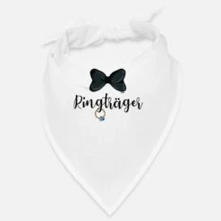 'Ringträger Ring Security Hochzeit JGA' Bandana | Spreadshirt -Stedman Geschaft ringtraeger ring security hochzeit jga bandana 2
