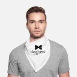 'Ringträger Ring Security Hochzeit JGA' Bandana | Spreadshirt