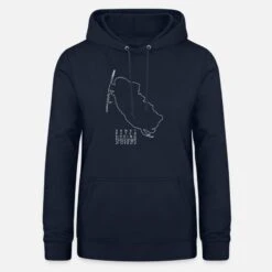 'Sankt Peter-Ording Umriss Weiss' Frauen Hoodie | Spreadshirt -Stedman Geschaft sankt peter ording umriss weiss frauen hoodie 4