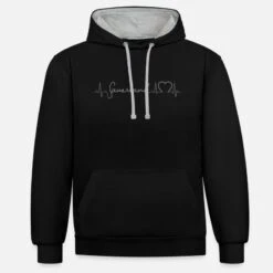 'Sauerland Herzschlag, Designfarbe Frei Wählbar!' Unisex Hoodie Zweifarbig | Spreadshirt -Stedman Geschaft sauerland herzschlag designfarbe frei waehlbar unisex hoodie zweifarbig 8