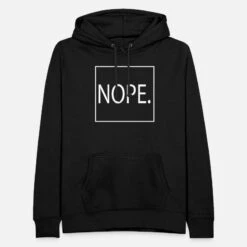 'Schlichter "NOPE." Pullover' Frauen Hoodie | Spreadshirt 7 'Schlichter "NOPE." Pullover' Frauen Hoodie | Spreadshirt -Stedman Geschaft schlichter nope pullover frauen hoodie 2
