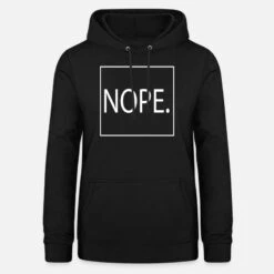 'Schlichter "NOPE." Pullover' Frauen Hoodie | Spreadshirt 9 'Schlichter "NOPE." Pullover' Frauen Hoodie | Spreadshirt -Stedman Geschaft schlichter nope pullover frauen hoodie 4
