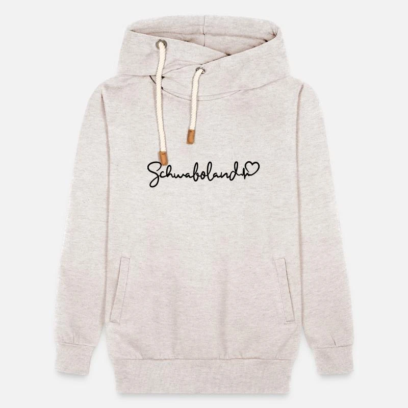 'Schwaboland Herzschlag Schwabenländle Schwäbisch' Unisex Schalkragen Hoodie | Spreadshirt 5 'Schwaboland Herzschlag Schwabenländle Schwäbisch' Unisex Schalkragen Hoodie | Spreadshirt – Bild 5