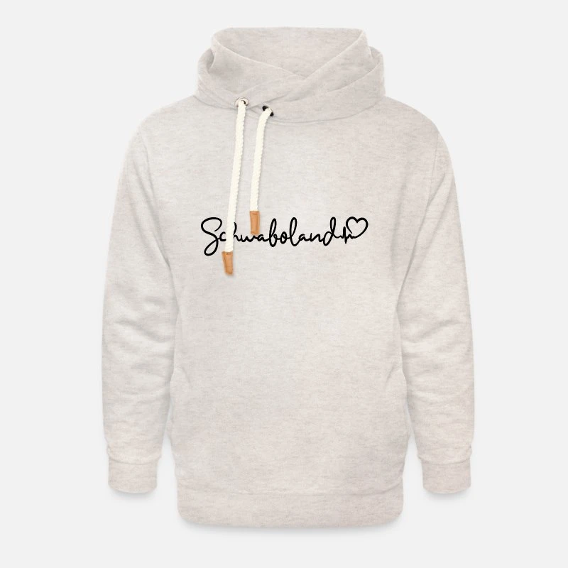 'Schwaboland Herzschlag Schwabenländle Schwäbisch' Unisex Schalkragen Hoodie | Spreadshirt 7 'Schwaboland Herzschlag Schwabenländle Schwäbisch' Unisex Schalkragen Hoodie | Spreadshirt – Bild 7