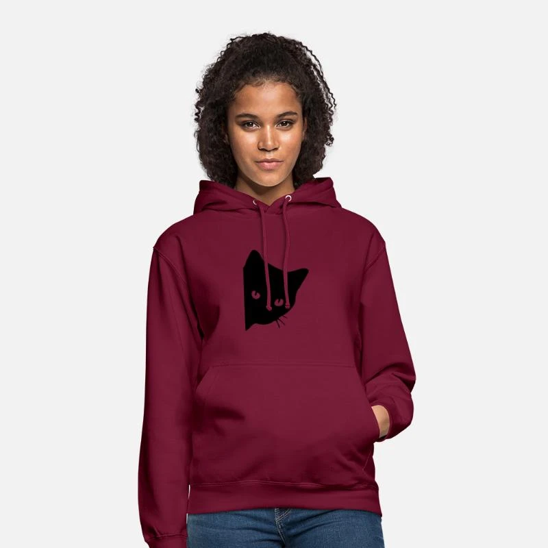 'Schwarze Katze - Black Cat' Unisex Hoodie | Spreadshirt 2 'Schwarze Katze - Black Cat' Unisex Hoodie | Spreadshirt – Bild 2