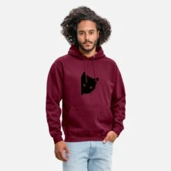 'Schwarze Katze - Black Cat' Unisex Hoodie | Spreadshirt