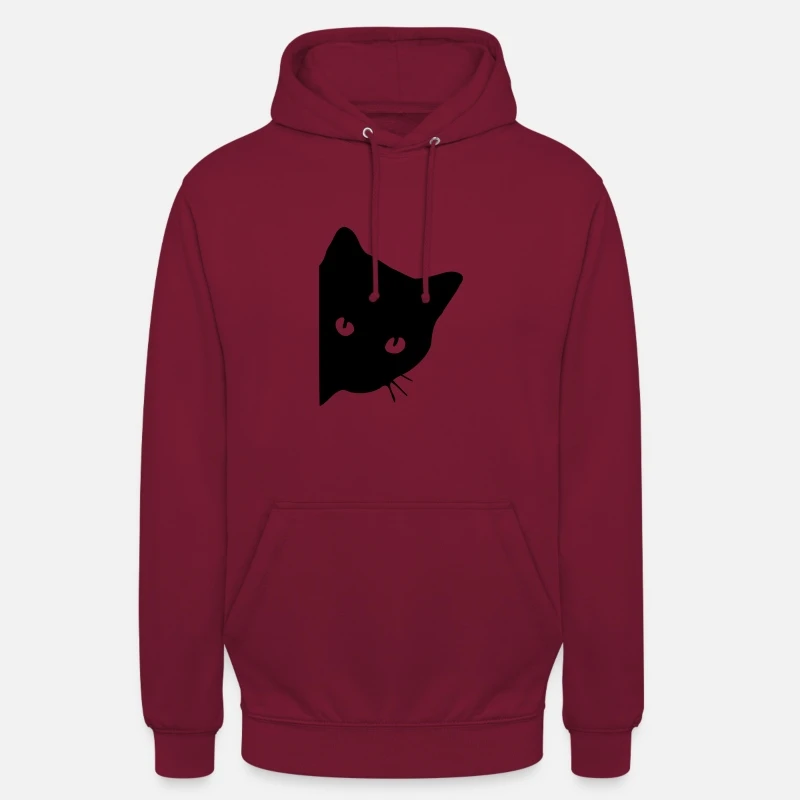 'Schwarze Katze - Black Cat' Unisex Hoodie | Spreadshirt 9 'Schwarze Katze - Black Cat' Unisex Hoodie | Spreadshirt – Bild 9