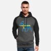 'Schweden Elch' Unisex Baseball Hoodie | Spreadshirt