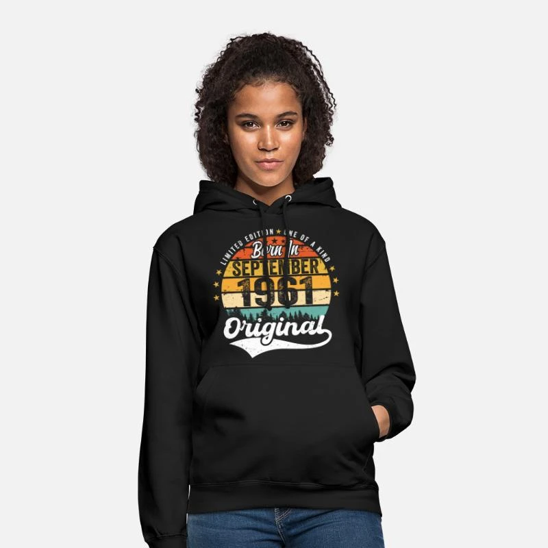 'September 1961 Jubiläum 1961 September' Unisex Hoodie | Spreadshirt 2 'September 1961 Jubiläum 1961 September' Unisex Hoodie | Spreadshirt – Bild 2