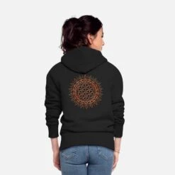 'Spirituelle Lebensblume Für Yoga Mit Leder Effect' Frauen Premium Kapuzenjacke | Spreadshirt 10 'Spirituelle Lebensblume Für Yoga Mit Leder Effect' Frauen Premium Kapuzenjacke | Spreadshirt -Stedman Geschaft spirituelle lebensblume fuer yoga mit leder effect frauen premium kapuzenjacke 3