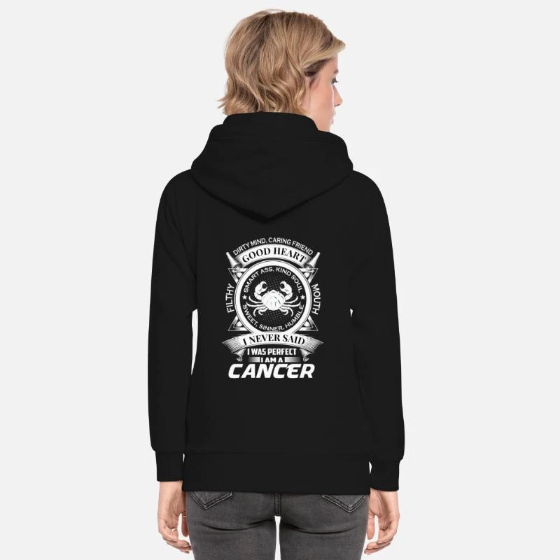 'Sternzeichen Krebs - Zodiac Cancer' Unisex Schalkragen Hoodie | Spreadshirt 4 'Sternzeichen Krebs - Zodiac Cancer' Unisex Schalkragen Hoodie | Spreadshirt – Bild 4