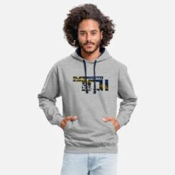 'Supermoto 701' Unisex Hoodie Zweifarbig | Spreadshirt