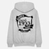 'T-Shirt Geburtsjahr 1933 - Legende Unikat' Unisex Kapuzenjacke | Spreadshirt