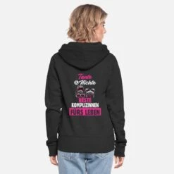 'Tante Und Nichte' Frauen Premium Kapuzenjacke | Spreadshirt -Stedman Geschaft tante und nichte frauen premium kapuzenjacke 2