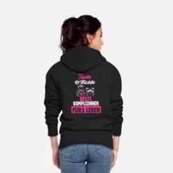 'Tante Und Nichte' Frauen Premium Kapuzenjacke | Spreadshirt -Stedman Geschaft tante und nichte frauen premium kapuzenjacke 3