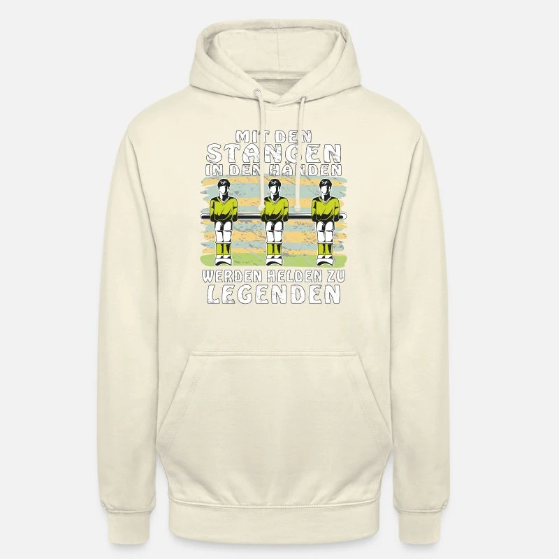 'TISCHFUSSBALL MIT DEN STANGEN IN DEN HÄNDEN' Unisex Hoodie | Spreadshirt 9 'TISCHFUSSBALL MIT DEN STANGEN IN DEN HÄNDEN' Unisex Hoodie | Spreadshirt – Bild 9