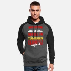 'Tübingen' Unisex Baseball Hoodie | Spreadshirt
