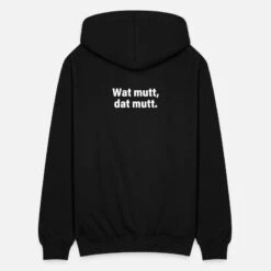 'Wat Mutt Dat Mutt Plattdeutsche Redensart Hamburg' Unisex Kapuzenjacke | Spreadshirt