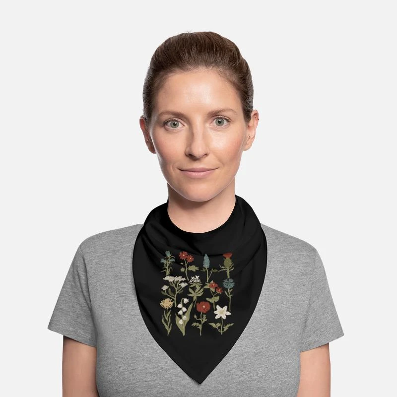 'Wildblumen' Bandana | Spreadshirt 2 'Wildblumen' Bandana | Spreadshirt – Bild 2