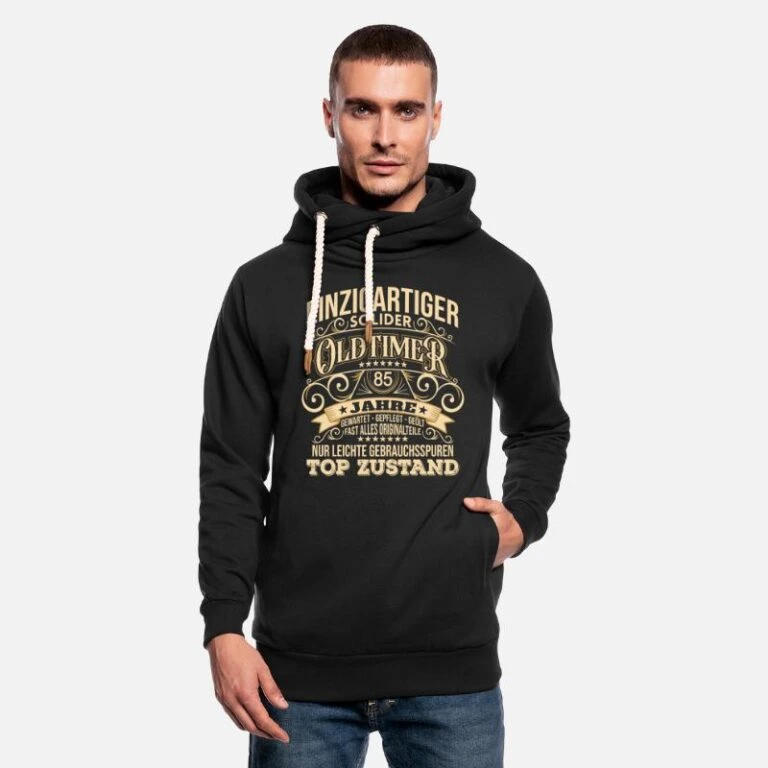 Stedman Geschaft -Stedman Geschaft 85 geburtstag mann maenner 85 jahre geschenk unisex schalkragen hoodie 768x768 1